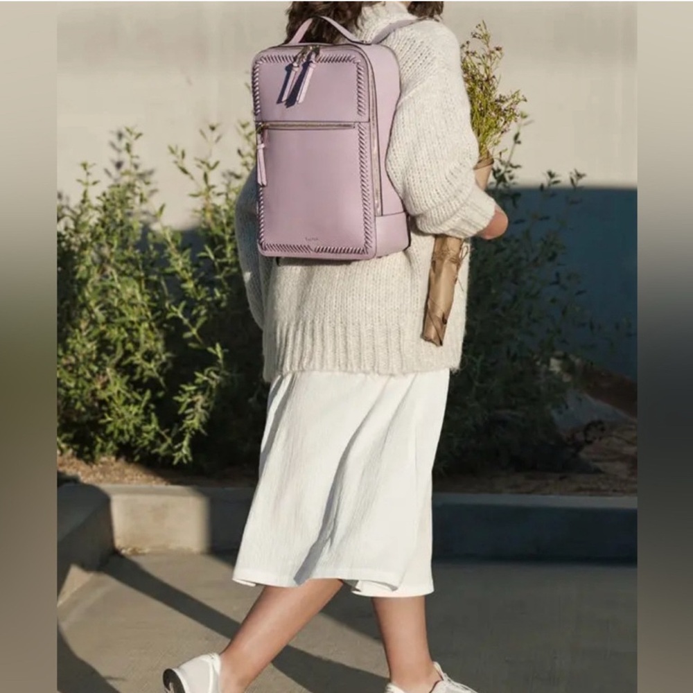 Calpak Purple Laptop Backpack